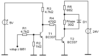 Tranzistorový budič
