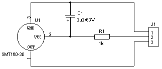 Schema zapojen destiky s idlem