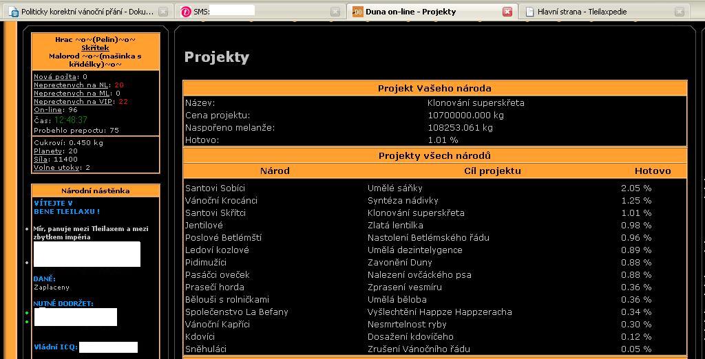 Projekty duny